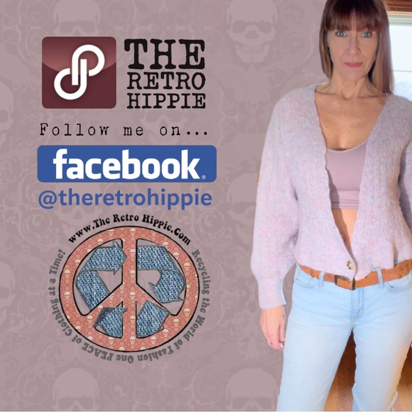 Light Purple Knit Top Cardigan - Picture 4 of 14